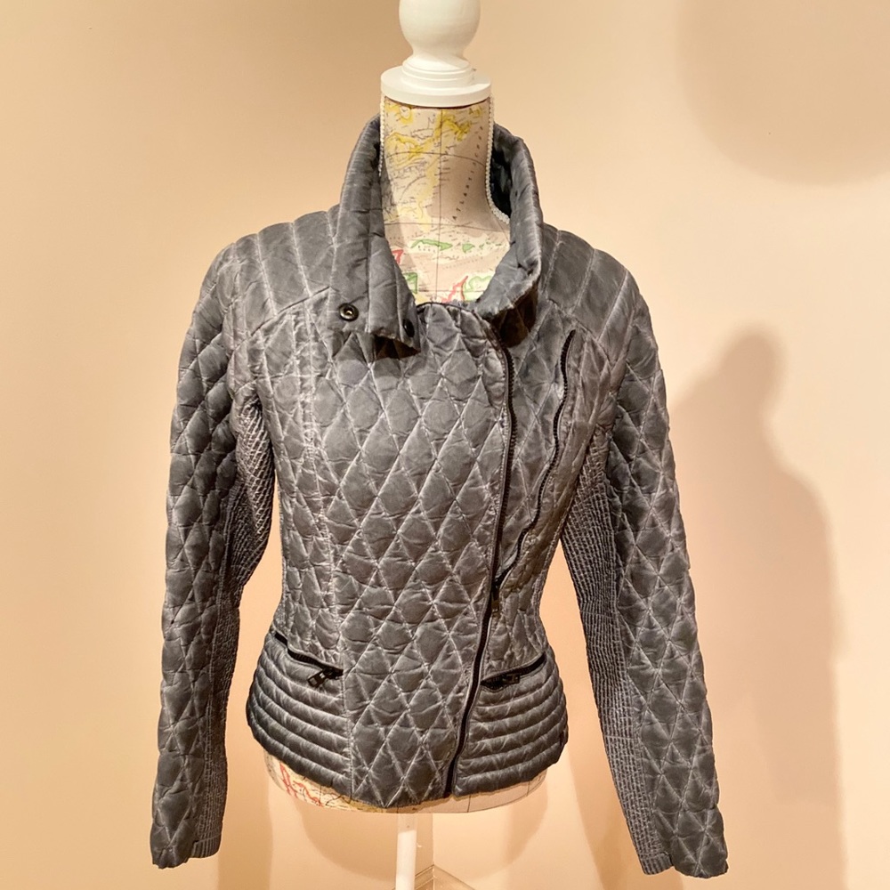 Harley Davidson women’s quilted moto jacket